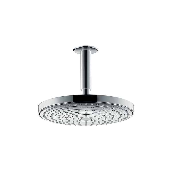 hansgrohe Raindance Select S Shower Head 240mm 2jet with Ceiling-Mounted Arm