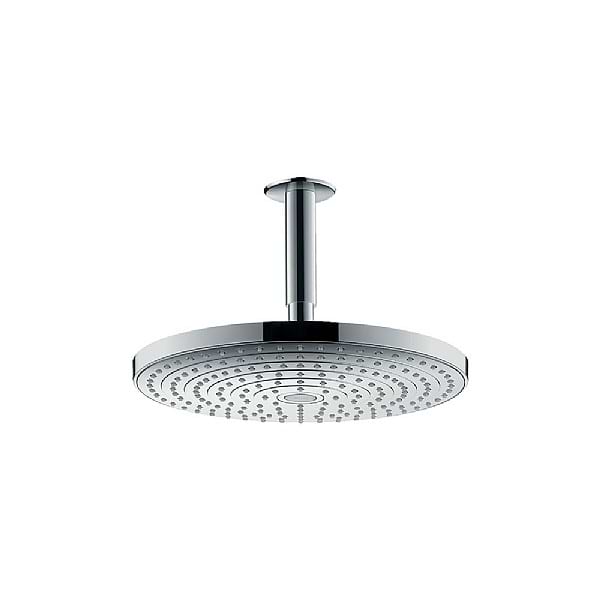 hansgrohe Raindance Select S Shower Head 300mm 2jet with Ceiling-Mounted Arm