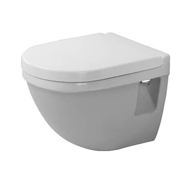 Duravit Starck 3 Compact Wall-Mounted Pan