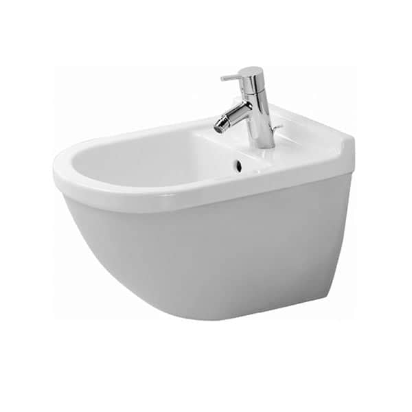 Duravit Starck 3 Wall-Mounted Bidet With Durafix