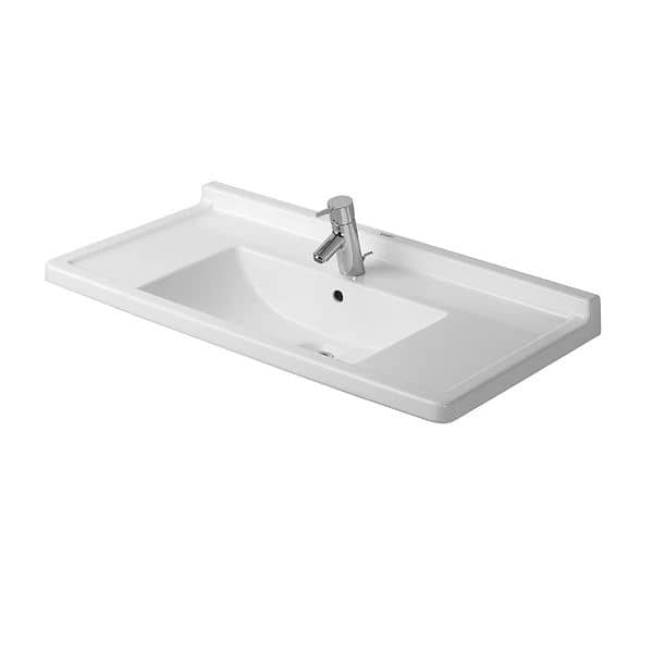 Duravit Starck 3 Furniture Basin with Double Ledge 850mm