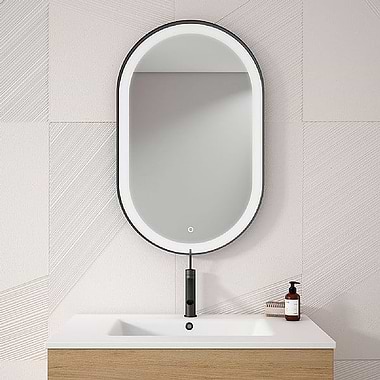 C.P. Hart Tramo LED Demisting Mirror 500x800mm