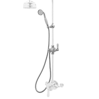 C.P. Hart Waterloo Riser Diverter Kit With Handshower