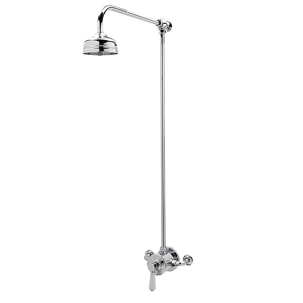 C.P. Hart Arc & Waterloo Adjustable Ball Jointed Riser Kit for Exposed Shower Valve