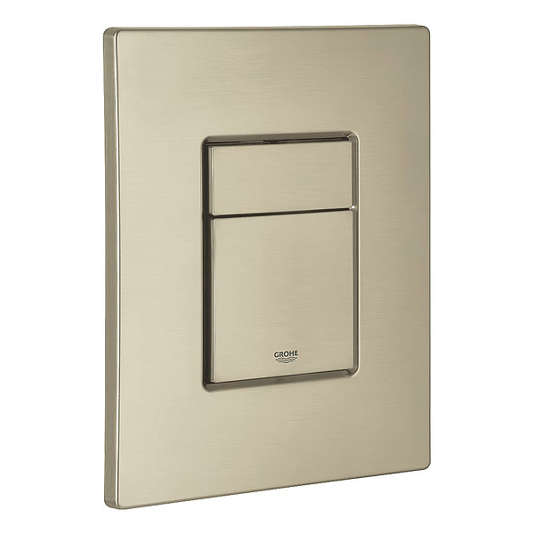 Grohe Skate Cosmopolitan Dual Flush Plate Brushed Nickel