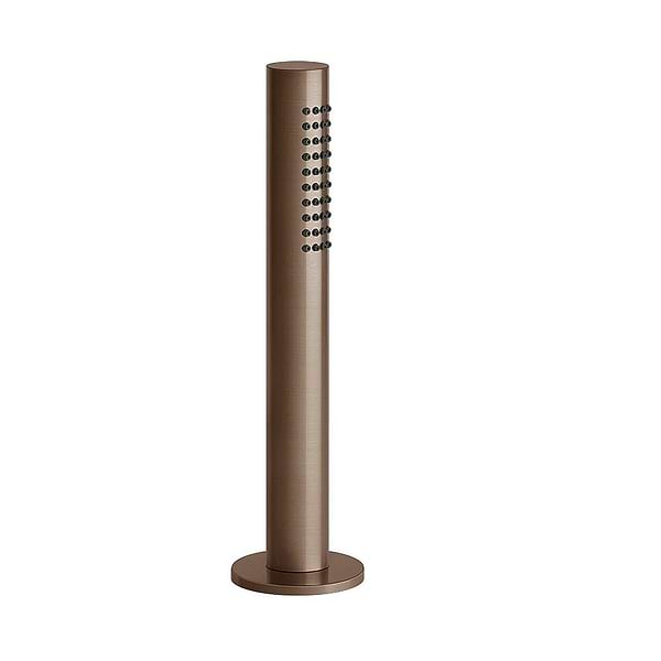 Gessi Handshower Set with Conical Shower Hook Brushed Copper