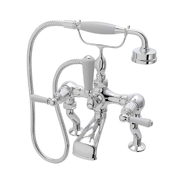 C.P. Hart Arc Bath and Shower Mixer - Bath Mounted
