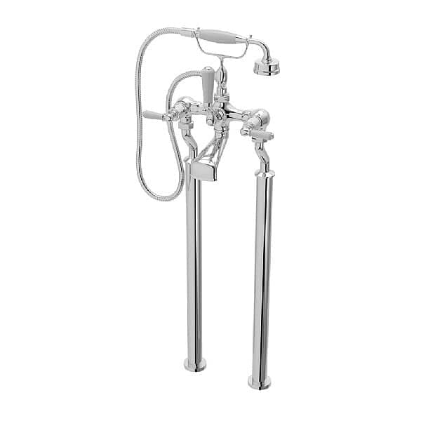 C.P. Hart Arc Bath and Shower Mixer - Floor Mounted