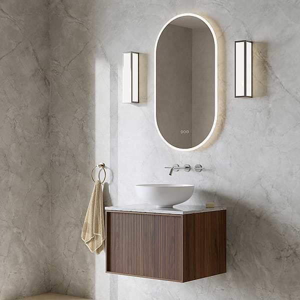 C.P. Hart Chelsea Single Drawer Vanity Unit with Countertop
