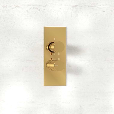 C.P. Hart Spillo Three Way Dual Control Thermostatic Shower Valve