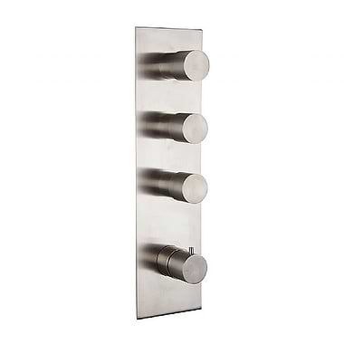 C.P. Hart Spillo Steel Three Way Thermostatic Shower Valve