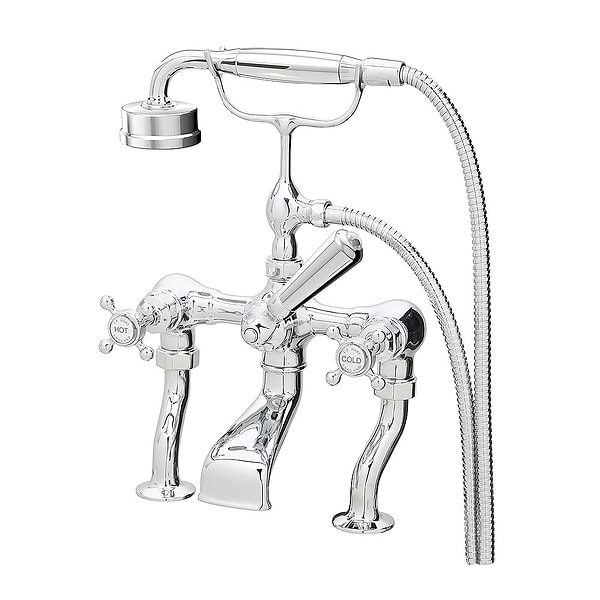 C.P. Hart Foundry Deck-Mounted Bath Shower Mixer