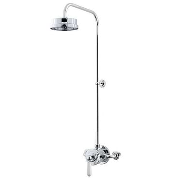 C.P. Hart Arc Exposed Shower Valve & Shower Head with 90 Degree Riser