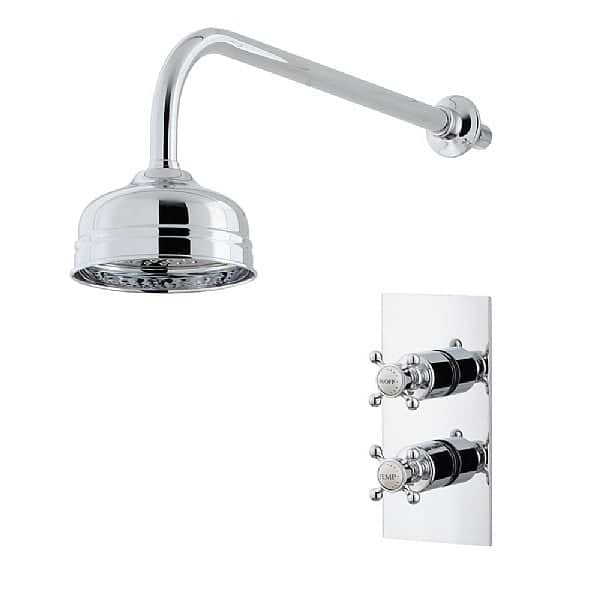 C.P. Hart Original Dual Control Shower Valve & Shower Head with Arm