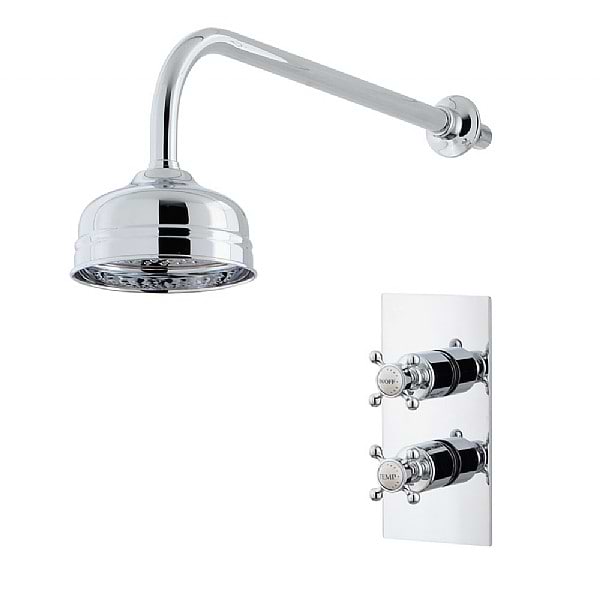 C.P. Hart Original Dual Control Shower Valve & Shower Head with Arm