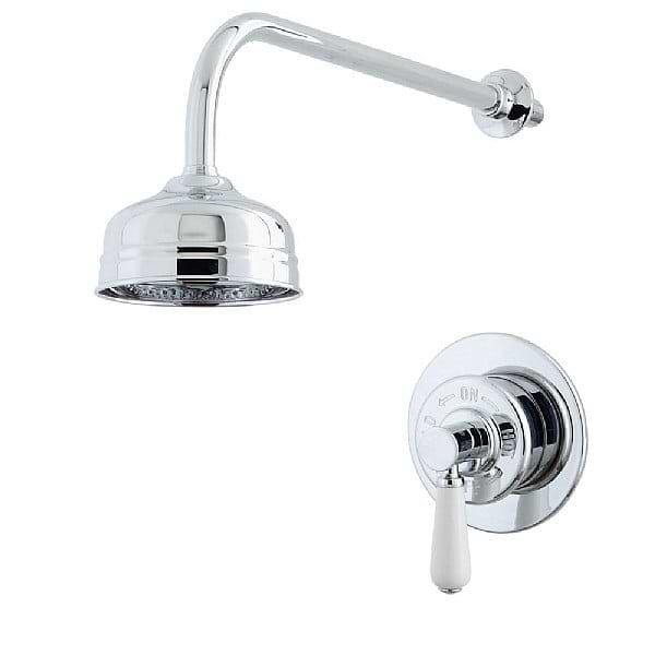 C.P. Hart Waterloo Concealed Shower Valve & Shower Head with Arm