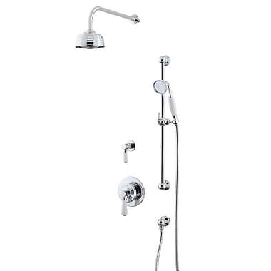 C.P. Hart Waterloo Shower Set (Valve & Diverter, Flexible Kit & Shower Head)