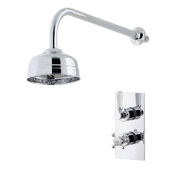 C.P. Hart Waterloo Dual Control Shower Valve & Shower Head with Arm
