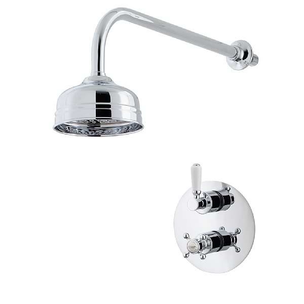 C.P. Hart Waterloo Dual Control Shower Valve & Shower Head with Arm
