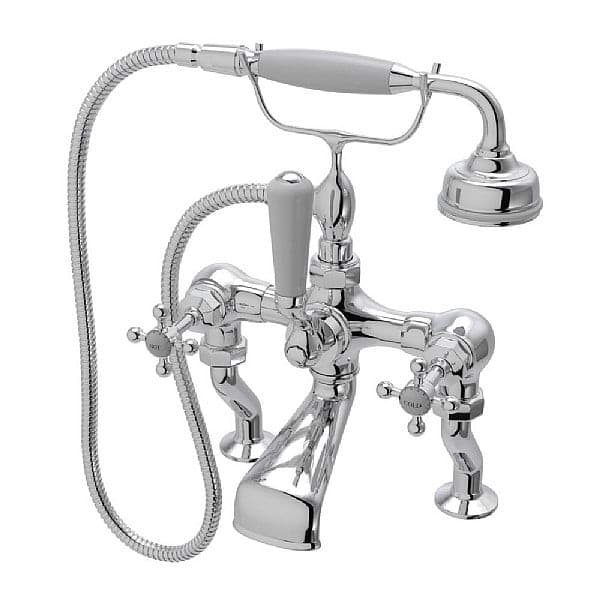 C.P. Hart Original Deck-Mounted Bath Shower Mixer