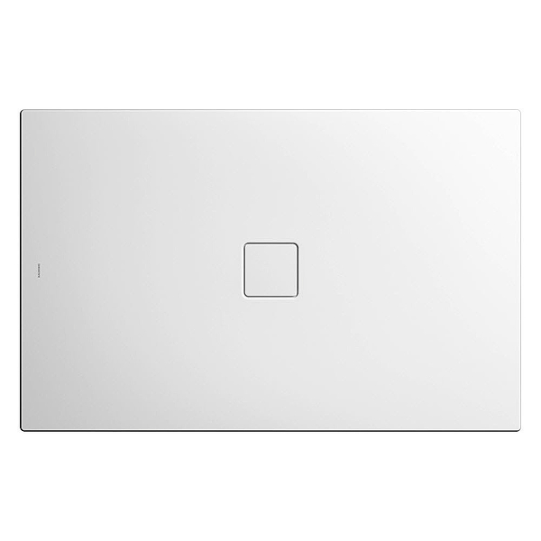 Kaldewei Conoflat Flush with Floor Shower Tray 750 x 900mm Alpine White with  KA 120 Waste Cover