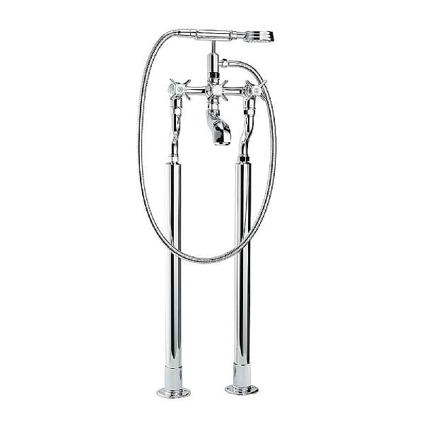 C.P. Hart Epoch Floor-Standing Bath Shower Mixer with Floor Legs