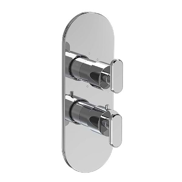 C.P. Hart Park Lane Three Way Dual Control Thermostatic Shower Valve