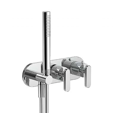 C.P. Hart Park Lane Thermostatic Mixer with Baton Handshower & Diverter