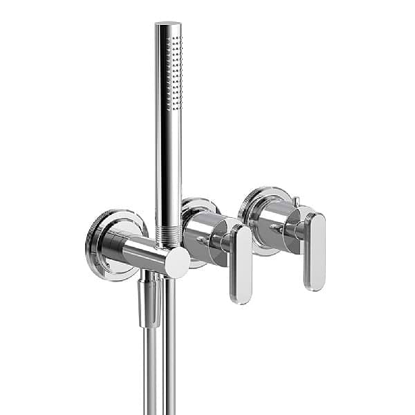 C.P. Hart Park Lane Thermostatic Mixer with Baton Handshower & Diverter without Backplate