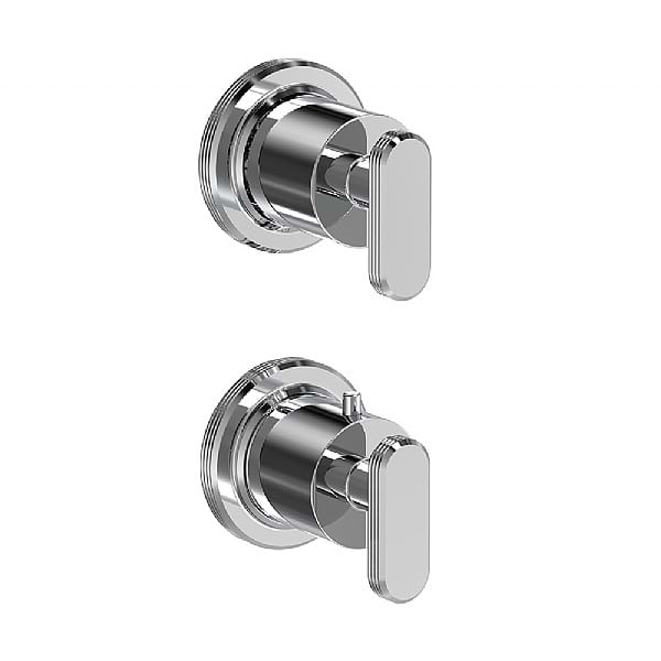 C.P. Hart Park Lane 70mm Thermostatic Mixer & Two-Way Diverter without Backplate