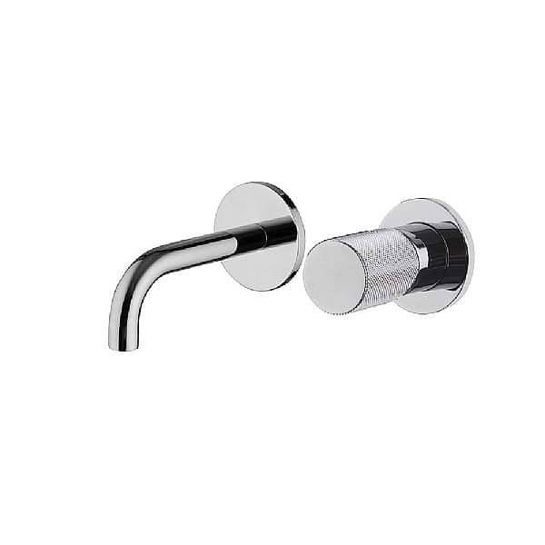 C.P. Hart Spillo Tech G Wall-Mounted Single Lever Basin Mixer 120mm Spout with Click Waste
