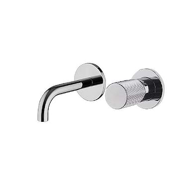 C.P. Hart Spillo Tech G Wall-Mounted Single Lever Basin Mixer 120mm Spout with Click Waste