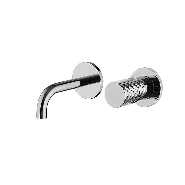 C.P. Hart Spillo Tech X Wall-Mounted Single Lever Basin Mixer 120mm Spout with Click Waste