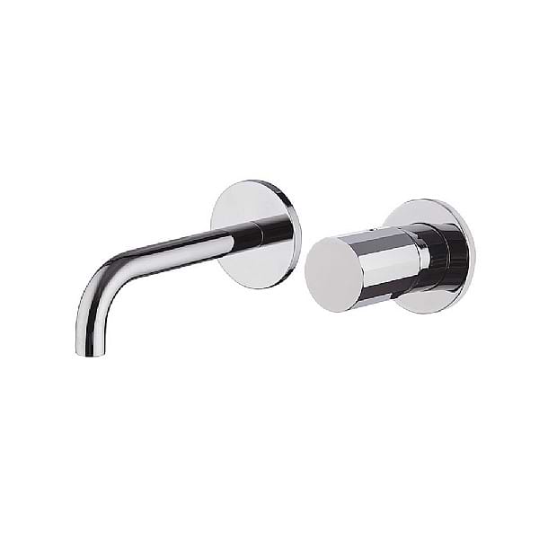 C.P. Hart Spillo Tech V Wall-Mounted Single Lever Basin Mixer 151mm Spout with Click Waste