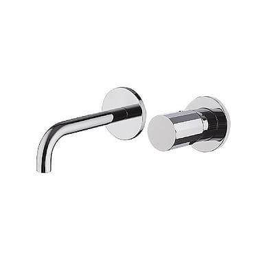 C.P. Hart Spillo Tech V Wall-Mounted Single Lever Basin Mixer 151mm Spout with Click Waste