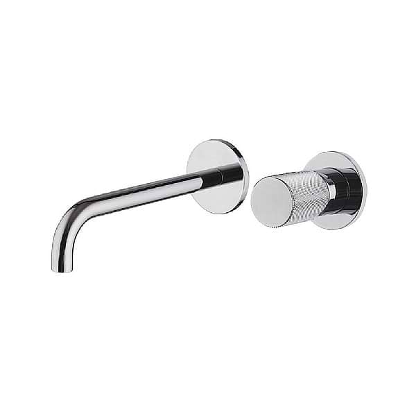 C.P. Hart Spillo Tech G Wall-Mounted Single Lever Basin Mixer 202mm Spout with Click Waste