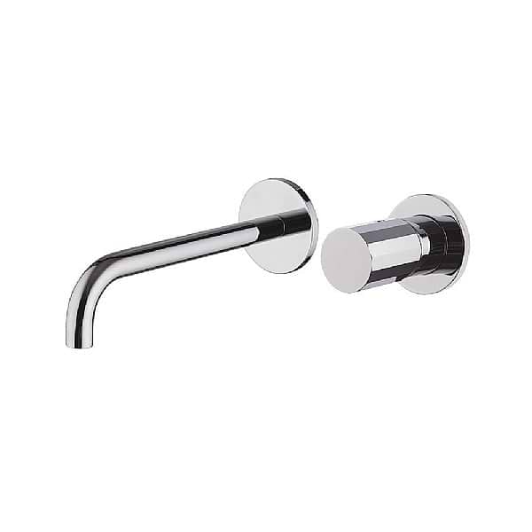 C.P. Hart Spillo Tech V Wall-Mounted Single Lever Basin Mixer 202mm Spout with Click Waste