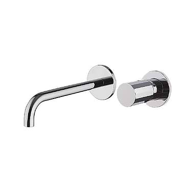 C.P. Hart Spillo Tech V Wall-Mounted Single Lever Basin Mixer 202mm Spout with Click Waste