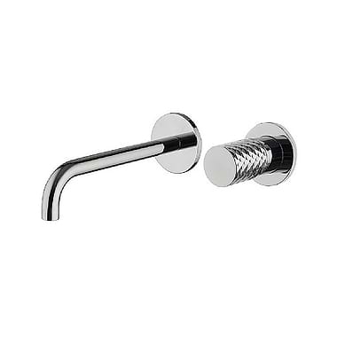 C.P. Hart Spillo Tech X Wall-Mounted Single Lever Basin Mixer 202mm Spout with Click Waste