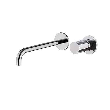 C.P. Hart Spillo Tech V Wall-Mounted Single Lever Basin Mixer 250mm Spout with Click Waste