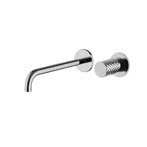 C.P. Hart Spillo Tech X Wall-Mounted Single Lever Basin Mixer 250mm Spout with Click Waste