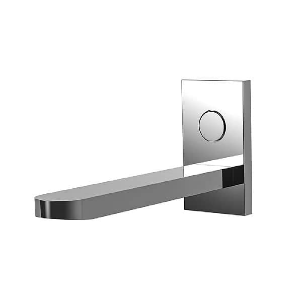 C.P. Hart Switch Wall Mounted 220mm Bath Spout with On/Off Control