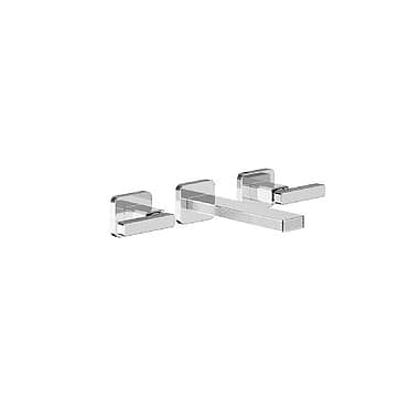 <KIT> Franz Viegener Zephyr Three Hole Wall Mounted Basin Mixer 171mm Spout (1/2 Inch) without Waste