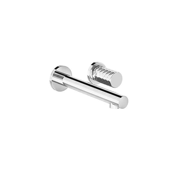 <KIT> Franz Viegener Lollipop Diamond Single Lever Wall-Mounted Basin Mixer 185mm Spout without Waste