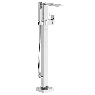 Franz Viegener Groovy Floor Standing Bath Shower Mixer with Baton Handshower