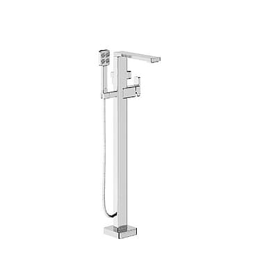 <KIT> Franz Viegener Zephyr Floor Standing Bath Shower Mixer with Handshower (3/4 Inch)