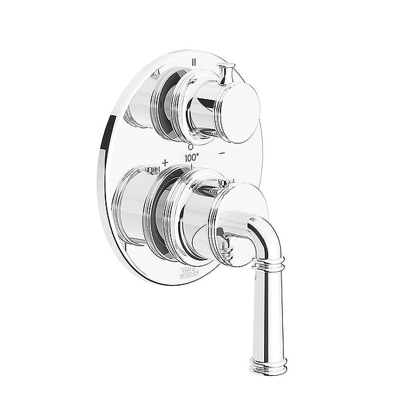 Franz Viegener Classic Concealed Thermostatic Valve with Two Way Diverter