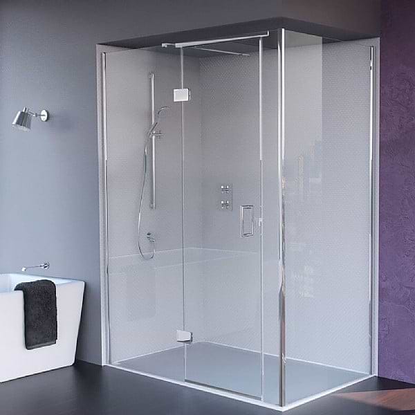 Matki Illusion Corner Shower Enclosure with Integrated Tray