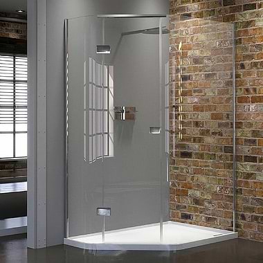Matki Illusion Quintesse Corner Shower Enclosure with Integrated Tray