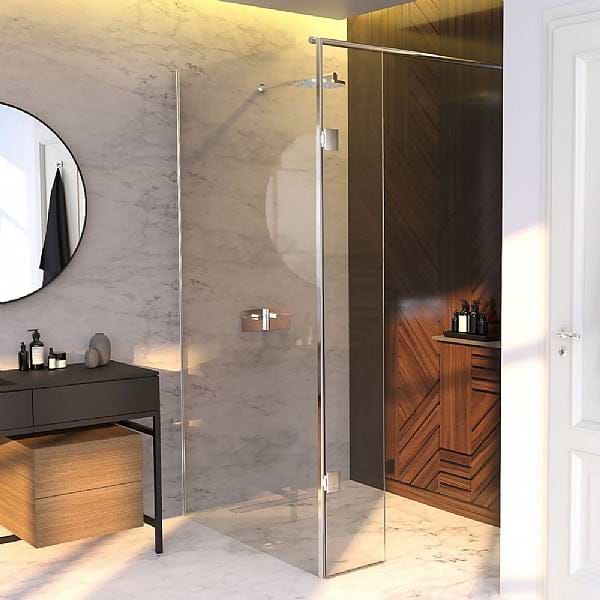 Matki-ONE Wet Room Panel with Hinge Panel
